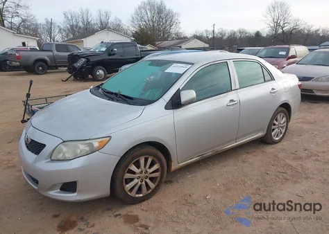 2009 Toyota Corolla Le z USA, uszkodzony, nr VIN 2T1BU40E09C026004
